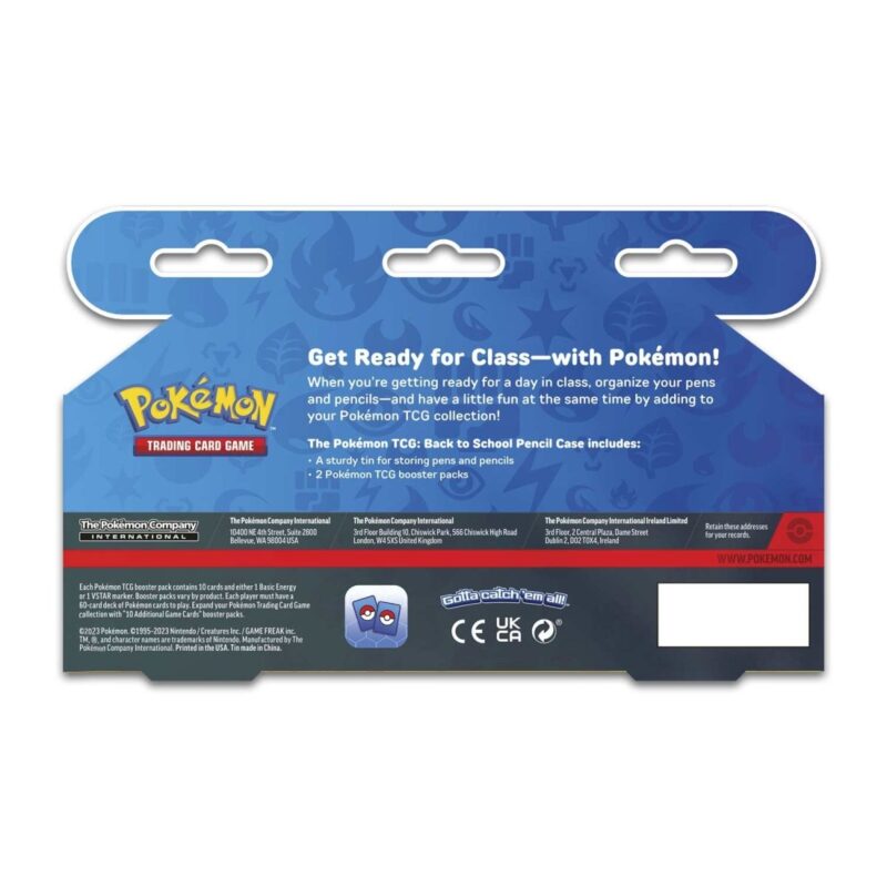 Pokemon TCG Back to School Pencil Case 2023
