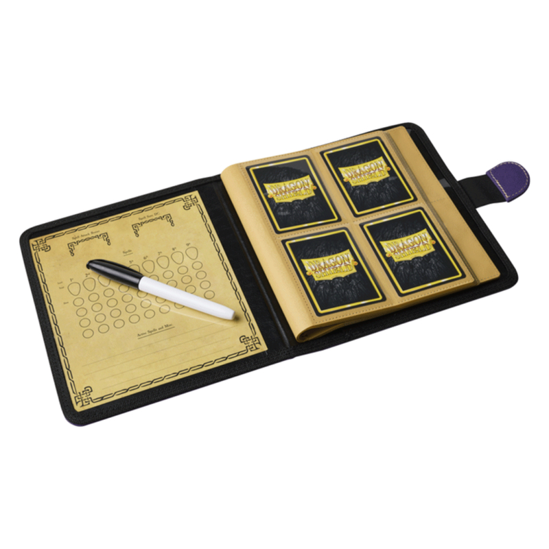 Dragon Shield D&D Spell Codex - Arcane Purple