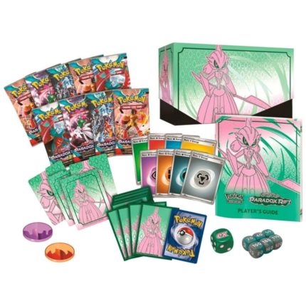 Pokemon TCG: SV4 Paradox Rift Elite Trainer Box - Iron Valiant