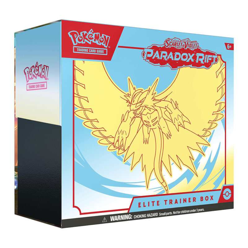 Pokemon TCG SV4 Paradox Rift Elite Trainer Box - Roaring Moon