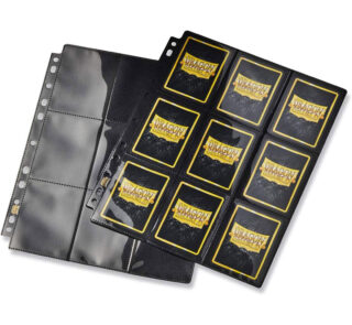 Dragon Shield 18-Pocket Black Sideload pages