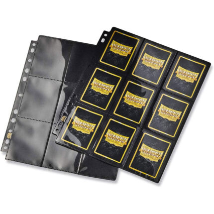 Dragon Shield 18-Pocket Black Sideload pages