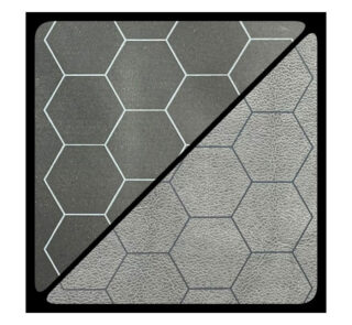 Megamat Reversive Black Grey 1 Hexes (34.5 x 48)