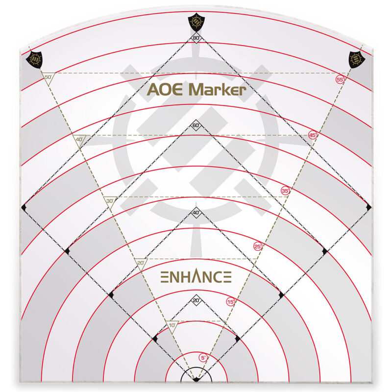 RPG Area of Effect 60ft Damage Template