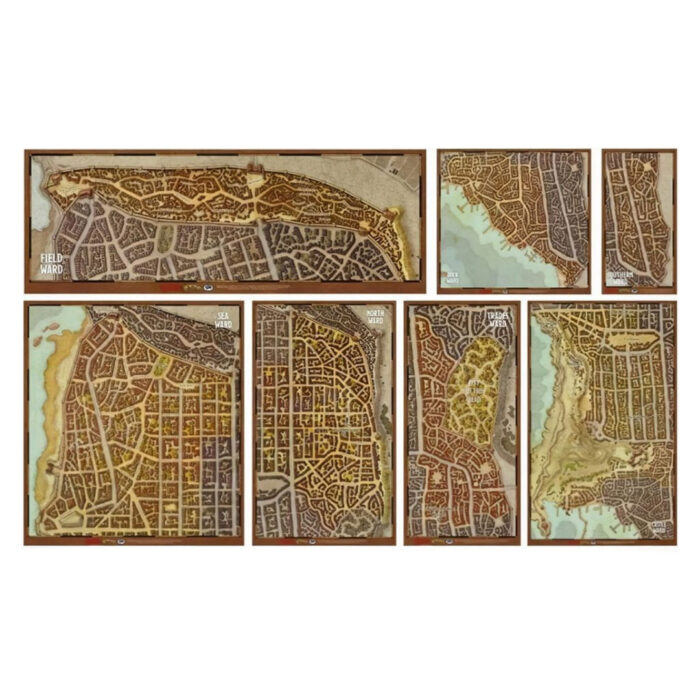 DD5 Waterdeep Dragon Heist Map Set - Kraken