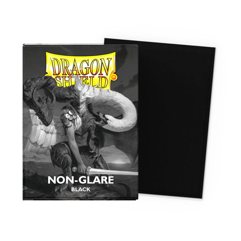 Dragon Shield Non-Glare Matte V2 Black Sleeves