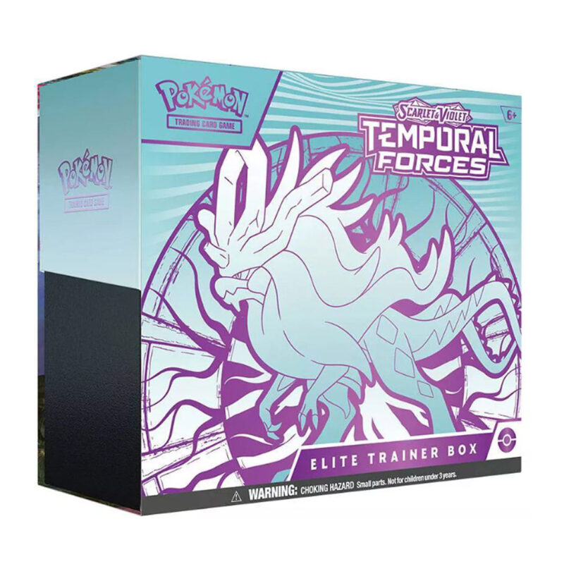 Pokemon TCG SV Temporal Forces Elite Trainer Box Walking Wake