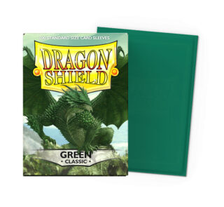 Dragon Shield Classic Green Sleeves