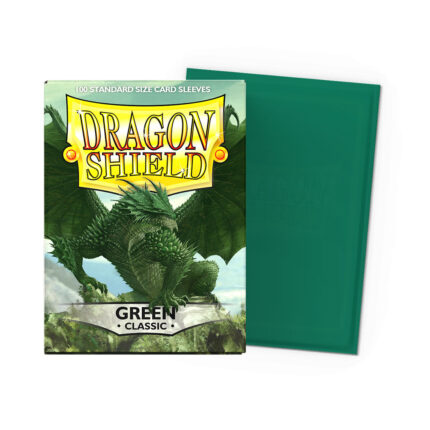 Dragon Shield Classic Green Sleeves