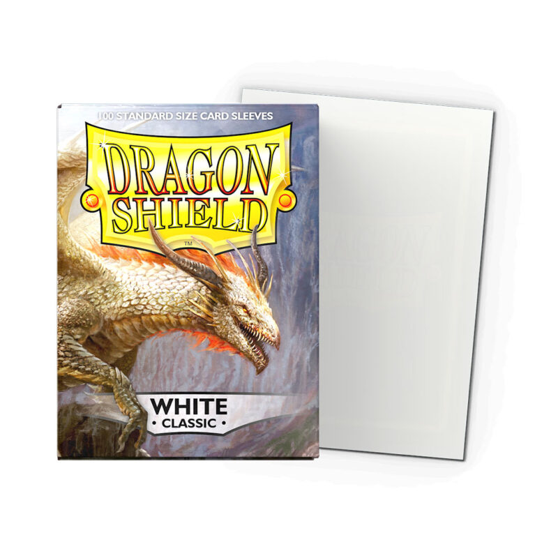 Dragon Shield Classic White Sleeves