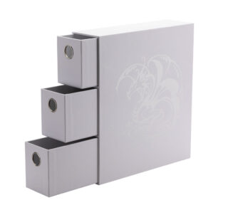 Dragon Shield Fortress Card Drawers White