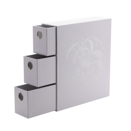 Dragon Shield Fortress Card Drawers White