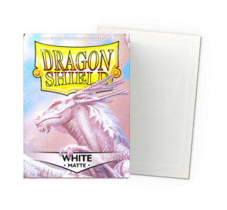 Dragon Shield Matte White Sleeves