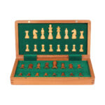 Wooden Folding Magnetic Travel Chess Set - 7" - Slika 2