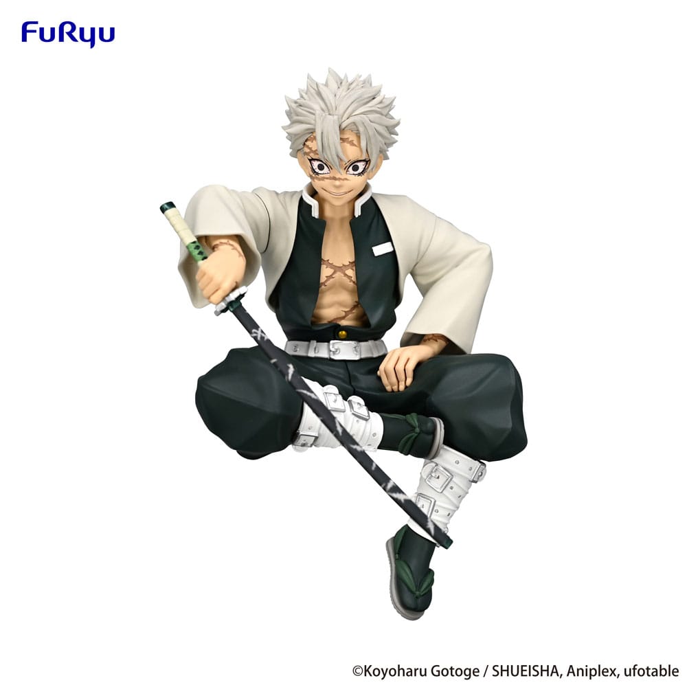 Demon Slayer Kimetsu no Yaiba Noodle Stopper PVC Statue Shinazugawa Sanemi 13 cm Demon Slayer Kimetsu no Yaiba Noodle Stopper PVC Statue Shinazugawa Sanemi 13 cm