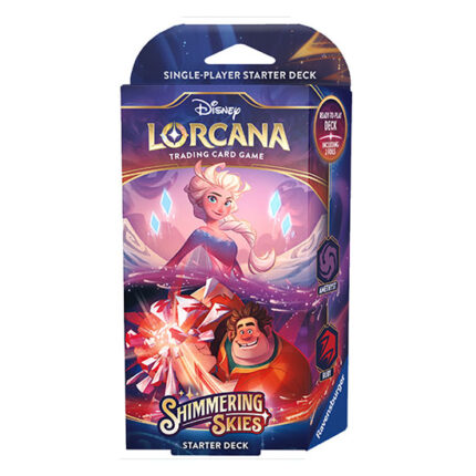 Disney Lorcana TCG Shimmering Skies Starter Deck - Amethyst &Ruby
