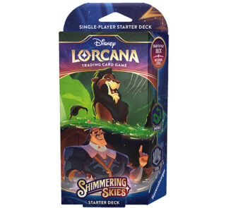 Disney Lorcana TCG Shimmering Skies Starter Deck - Emerald &Steel