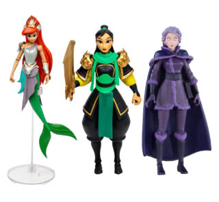 Disney-Mirrorverse-Action-Figures-Princess-Pack-Mulan-Belle-(Fractured)-Arielle-(Gold-Label)-13---18-cm321