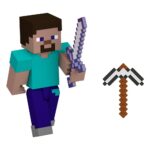 Minecraft Action Figure Steve 8 cm - Slika 4