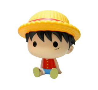 One Piece Chibi Bust Bank Luffy 15 cm