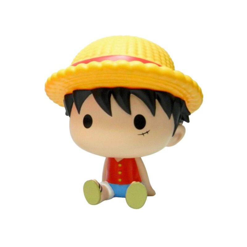 One Piece Chibi Bust Bank Luffy 15 cm