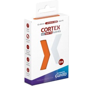 Ultimate Guard Cortex Sleeves Matte Japanese Size - Orange