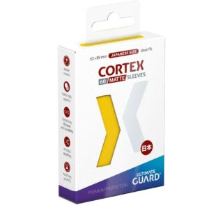 Ultimate Guard Cortex Sleeves Matte Japanese Size - Yellow