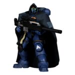 Warhammer 40000 Action Figure Eliminator (Space Marine) 18 cm