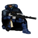 Warhammer 40000 Action Figure Eliminator (Space Marine) 18 cm - Slika 2