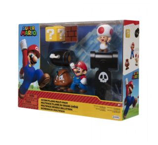 World of Nintendo Super Mario Diorama Set - Acorn Plains Multi-Pack