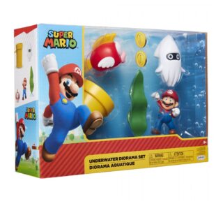 World of Nintendo Super Mario Diorama Set - Underwater