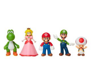 World of Nintendo Super Mario Friends Figures 5-piece box set Exclusive