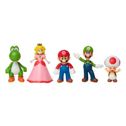 World of Nintendo Super Mario Friends Figures 5-piece box set Exclusive
