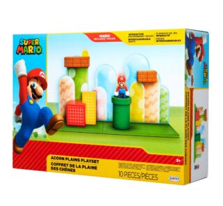 World of Nintendo Super Mario Playset Acorn Plains