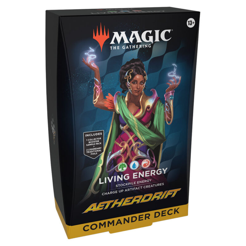 Aetherdrift Commander Deck - Living Energy