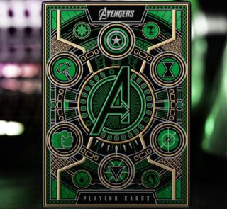 Avengers - The Infinity Saga Playing Cards Green Version