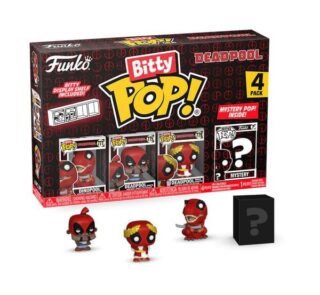Deadpool Bitty POP! Vinyl Figure 4-Pack Dinopool 2,5 cm