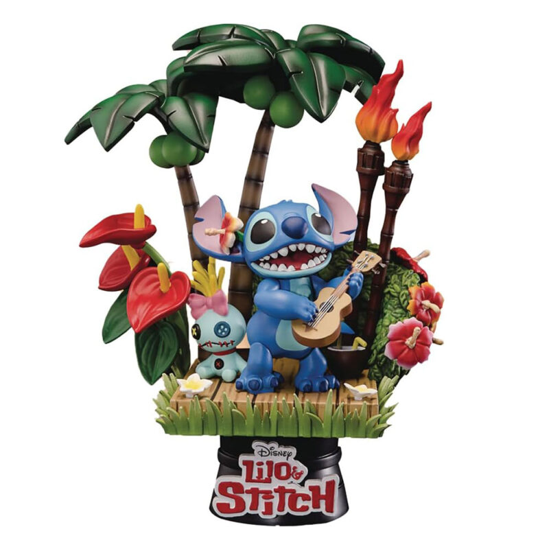 Disney D-Stage PVC Diorama Stitch 14 cm