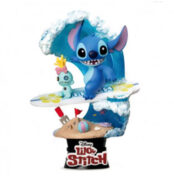 Disney-Summer-Series-D-Stage-PVC-Diorama-Stitch-Surf-15-cm