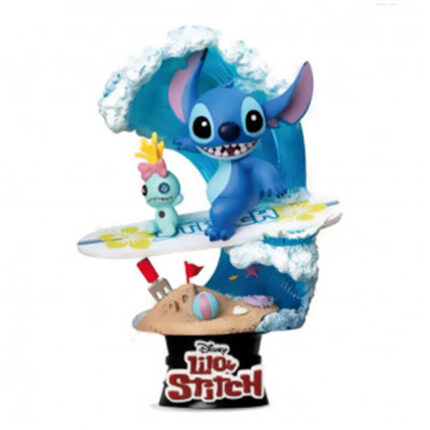 Disney-Summer-Series-D-Stage-PVC-Diorama-Stitch-Surf-15-cm