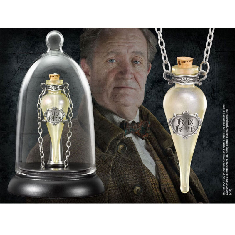 Harry-Potter-Felix-Felicis-Pendant-and-Display