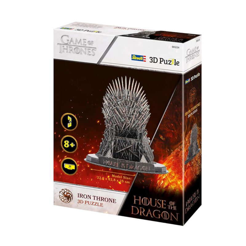 House of the Dragon 3D Puzzle Iron Throne