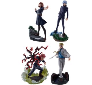 Jujutsu Kaisen Petitrama Series Trading Figure 3-Set Jujutsu Kaisen Series Vol.2 Setn 9 cm