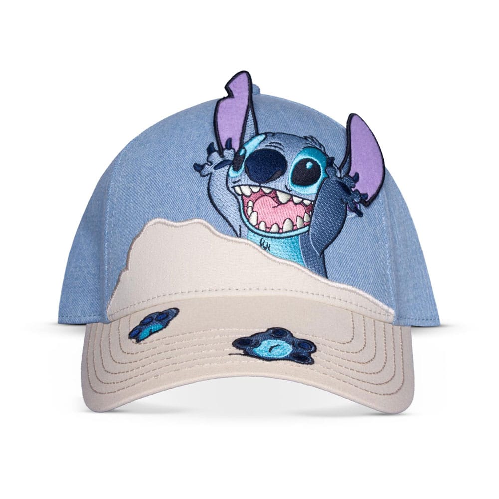 Lilo & Stitch Curved Bill Cap Beach Day Stitch Lilo & Stitch Curved Bill Cap Beach Day Stitch