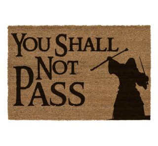 Lord of the Rings Doormat You Shall Not Pass 60 x 40 cm