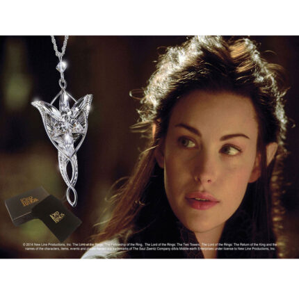 Lord of the Rings Pendant Arwen´s Evenstar (silver plated)