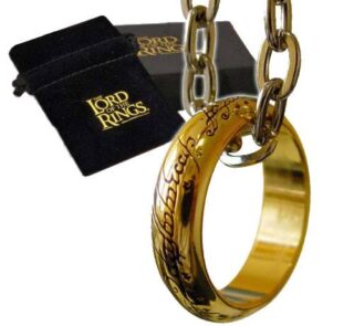 Lord of the Rings Ring The One Ring (gold plated)