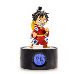 One Piece Alarm Clock with Light Ruffy 18 cm