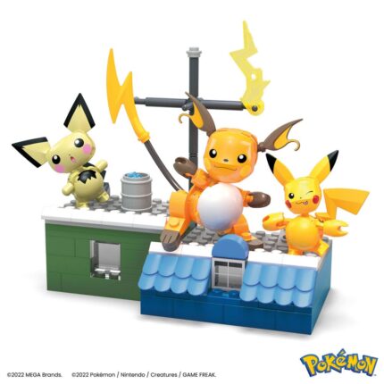 Pokemon MEGA Construction Set Pikachu Evolution Set