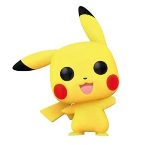 Pokémon POP! Games Vinyl Figure Pikachu Waving (Flocked) 9 cm